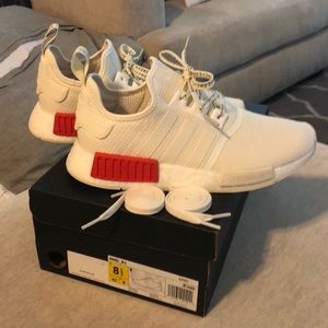 Brand new Adidas NMD cream w/adidas japan lace 8.5